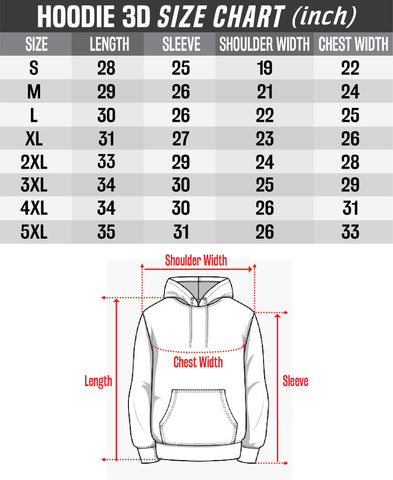 hoodie-size-chart
